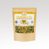 Load image into Gallery viewer, Organic Chamomile Flower Tea – Relaxing Herbal Infusion for Sleep &amp; Calm (Loose Leaf Chamomile Tea)